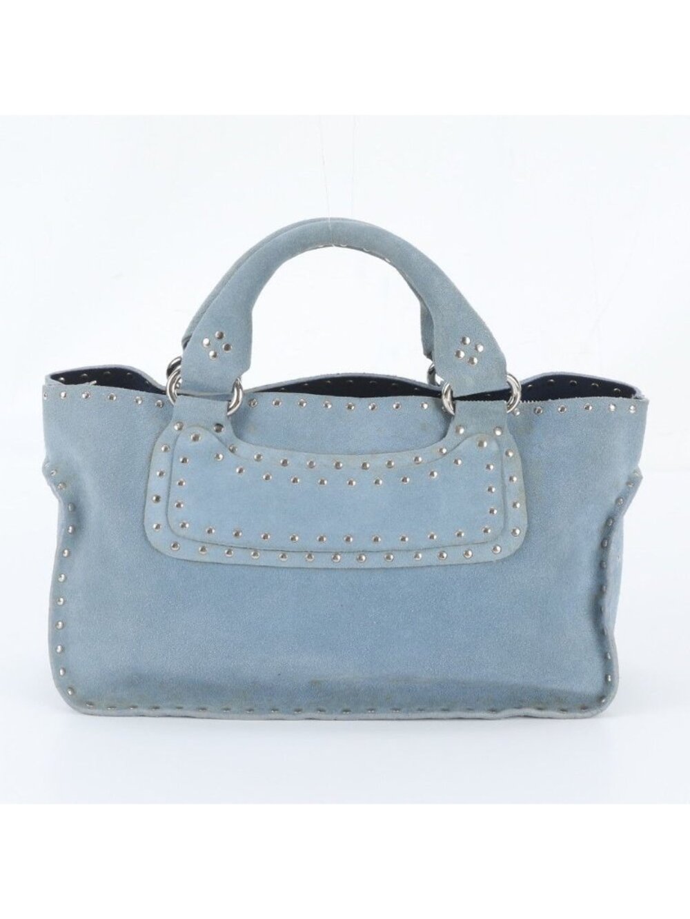 Celine Boogie Studs Leather Handbag Tote